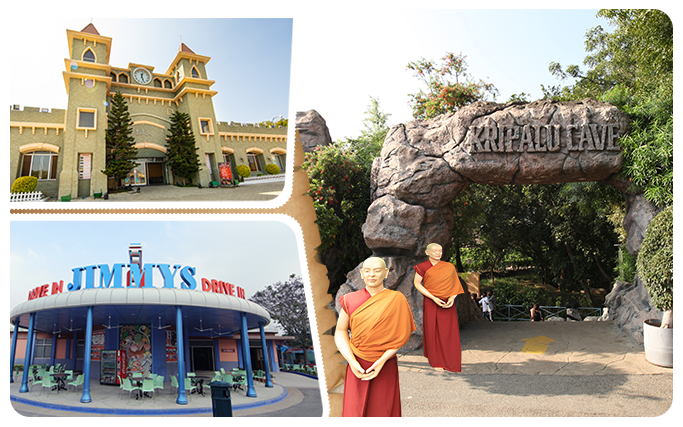 Tranquil Kripalu Caves with nearby elegant stays and themed dining at Ramoji Film City Tranquil Kripalu Caves with nearby elegant stays and themed dining at Ramoji Film City